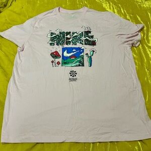 Nike “Move to Zero” Men's Light Pink Graphic Tee XXL